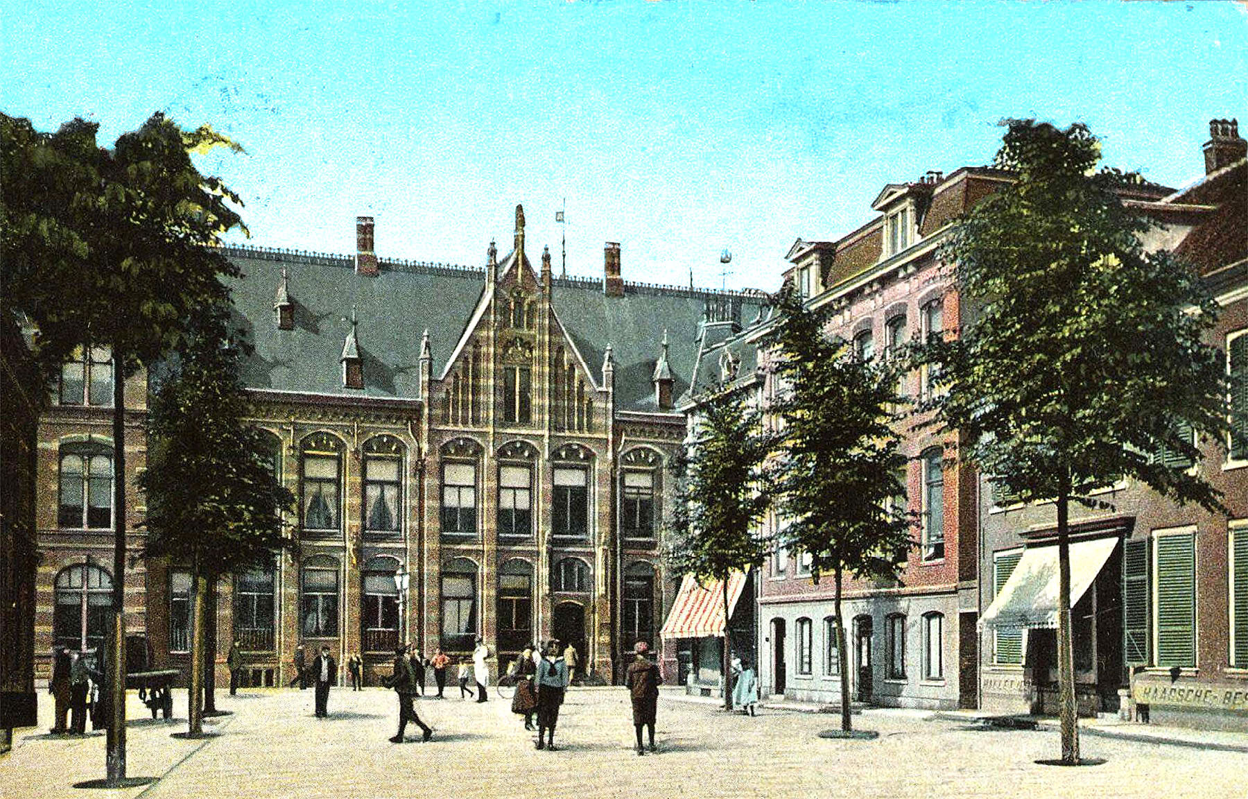 Nieuwe Groenmarkt, 1909